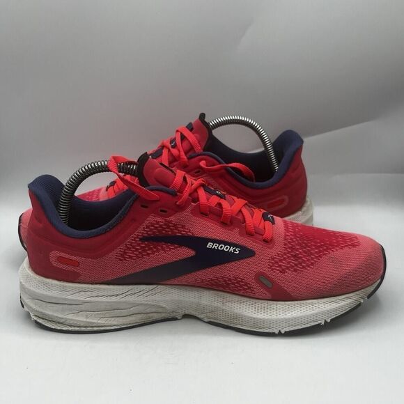 Brooks Launch 9 Womens Size 10 Pink/Blue Running Walking Shoes Athletic Sneakers - Picture 6 of 12